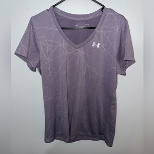 Under Armour Women's Short Sleeve Tee in Lavender